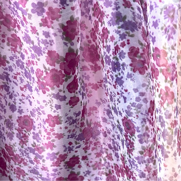 Sweet Stolen Moments Floral Babydoll Dress in Heirloom Lilac - Picture 5 of 10